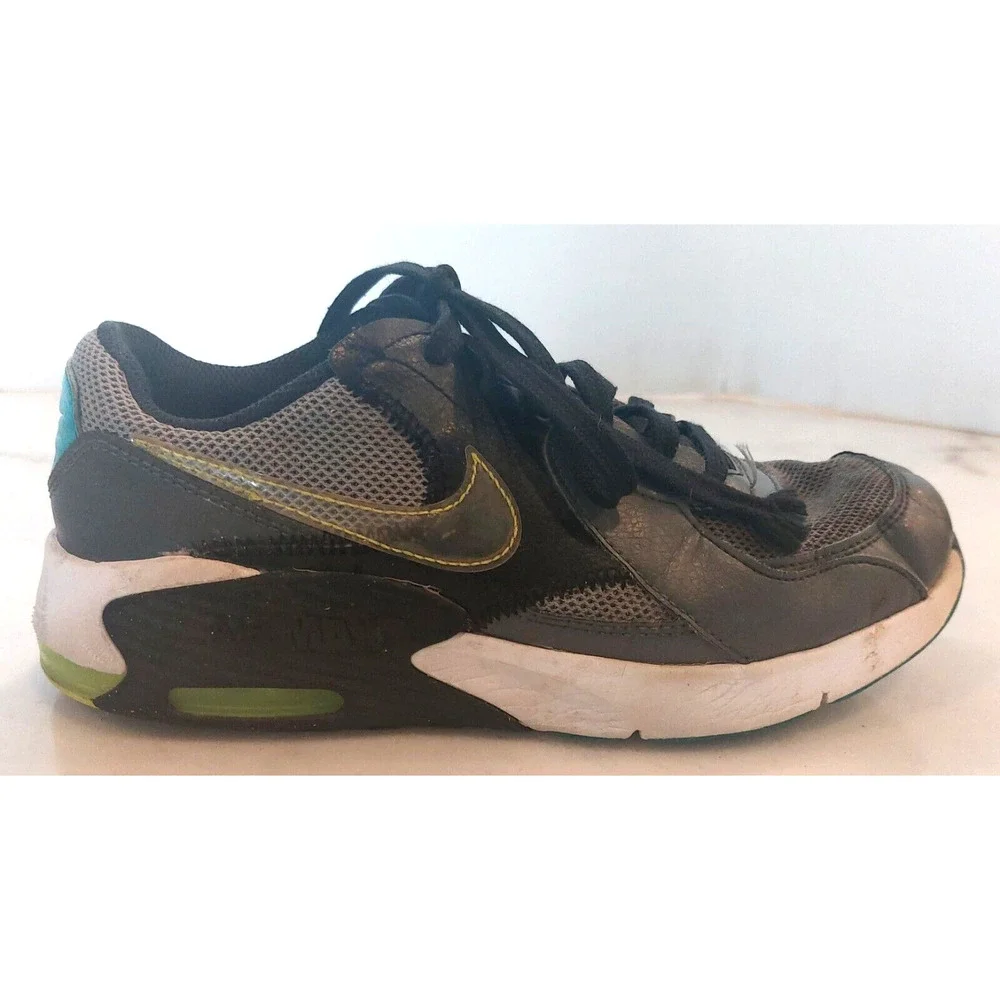 Nike Air Max Excee 'Power Up' 5.5 Youth, Particle Sea Green and‎ Lime CW5834-001